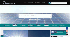 Desktop Screenshot of hansafolien.de